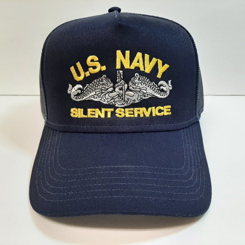 US Navy Submarine Silent Service Hat Embroidered B